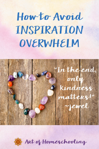 Inspiration Overwhelm